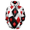 thumbnail image 1 of Gambling Casino Cards 3d Sweatshirts Hoodie Fashion Casual Personality Men's Women Street Hoodie Pullovers Long Sleeve Comfortable Top, 1 of 6