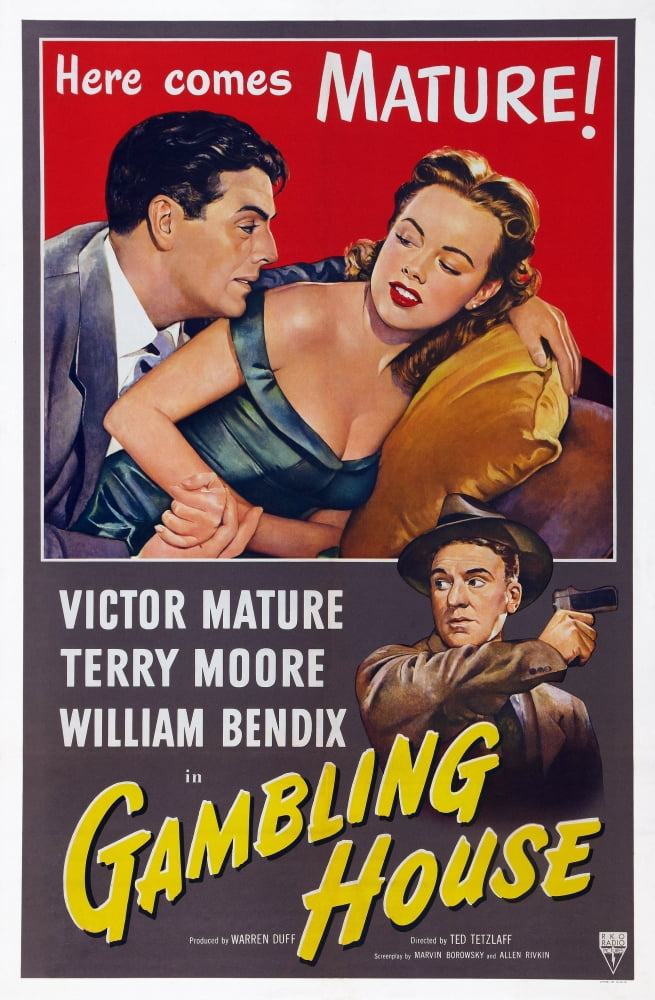 Gambling House Canvas Art - (11 x 17)