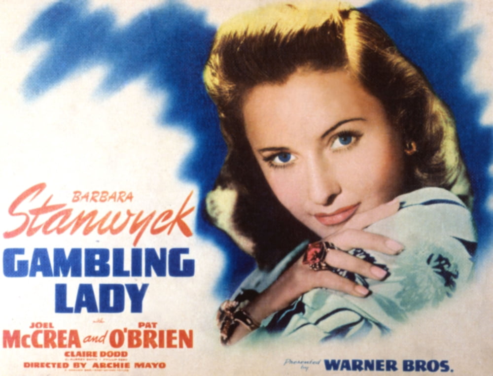 Gambling Lady Canvas Art - (28 x 22)