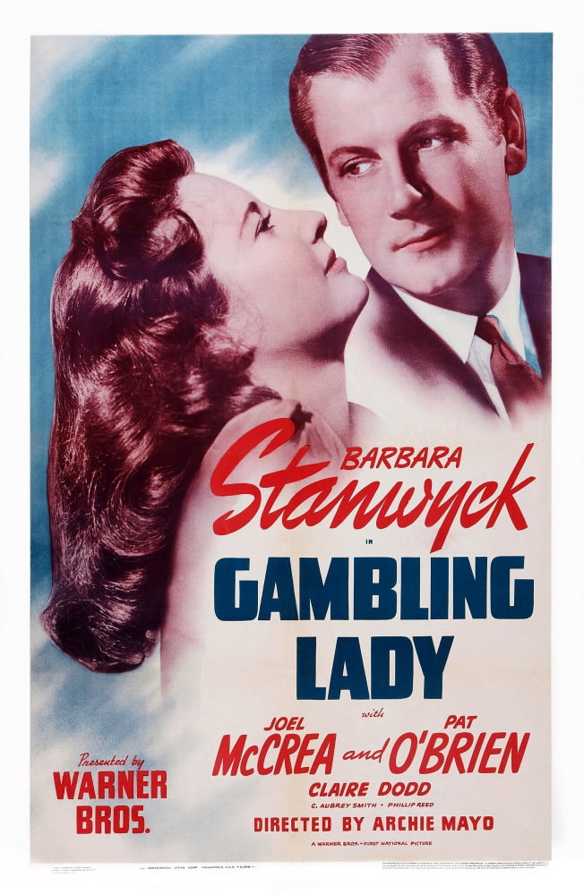 Gambling Lady U Canvas Art -  (11 x 17)