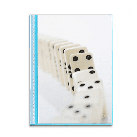 Gambling Pai Gow Donoes Photo Book Sheet Protectors Portfolio Binder Folder