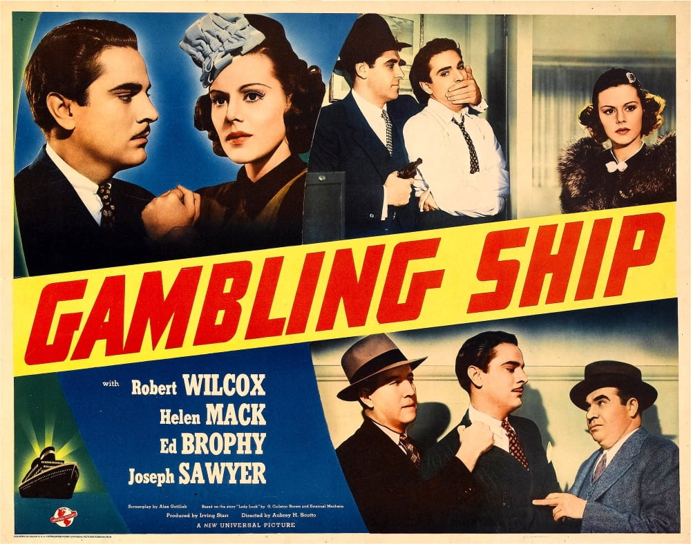 Gambling Ship Canvas Art - (28 x 22)