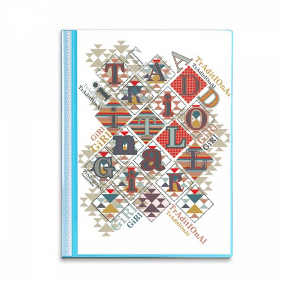 Gambling Utensils Playing Cards Chips Pattern Book Sheet Protectors Portfolio Binder Folder