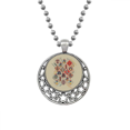 thumbnail image 1 of Gambling Utensils Playing Cards Chips Pattern Necklaces Pendant Retro Moon Stars Jewelry, 1 of 4