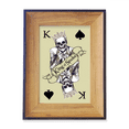 thumbnail image 1 of Gambling Utensils Playing Cards Pattern Photo Frame Exhibition Display Art Desktop Painting, 1 of 4