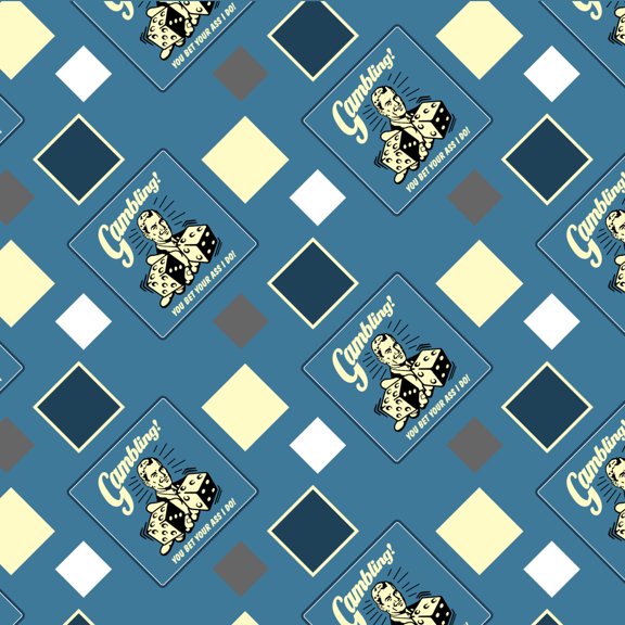 Gambling You Bet Your Ass I Do Funny Humor Premium Roll Gift Wrap Wrapping Paper