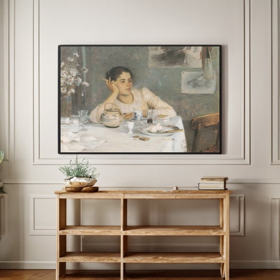 Gambogi After Breakfast Wall Art Reproduction Impressionist Finnish Poster, Unframed Poster