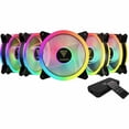 thumbnail image 1 of GAMDIAS AEOLUS M2-1205R Cooling Fan, 5 Pack, 1 of 4