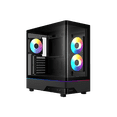 thumbnail image 1 of Gamdias ATLAS M5 CG Black ABS / SPCC / Tempered Glass ATX Mid Tower Computer Case, 1 of 10