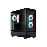 Gamdias ATLAS M5 CG Black ABS / SPCC / Tempered Glass ATX Mid Tower Computer Case