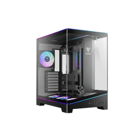 Gamdias ATLAS P6 CG Black ABS / SPCC / Tempered Glass ATX Mid Tower Computer Case