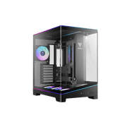 Gamdias ATLAS P6 CG Black ABS / SPCC / Tempered Glass ATX Mid Tower Computer Case