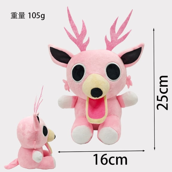 Game 99 Nights Character Deer Plush Toys, Lovely Design Deer Stuffed Animals, Collectible Plushies for 99 Nights in The Forest Fans, Great  Christams Gifts & Home Decors