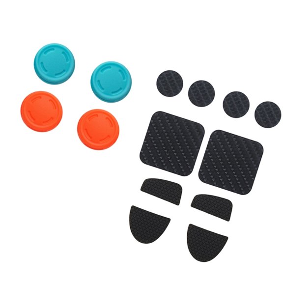 Game Accessory Button Cap Touchpad Stickers with Joystick Covers Back Button Pad