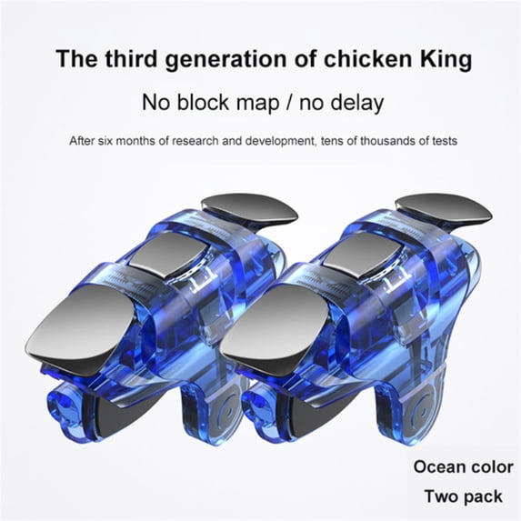 Game Auxiliary Buttons Controller Mobile Phone Gaming Joysticks Gamepad for Eating-Chicken Shooting