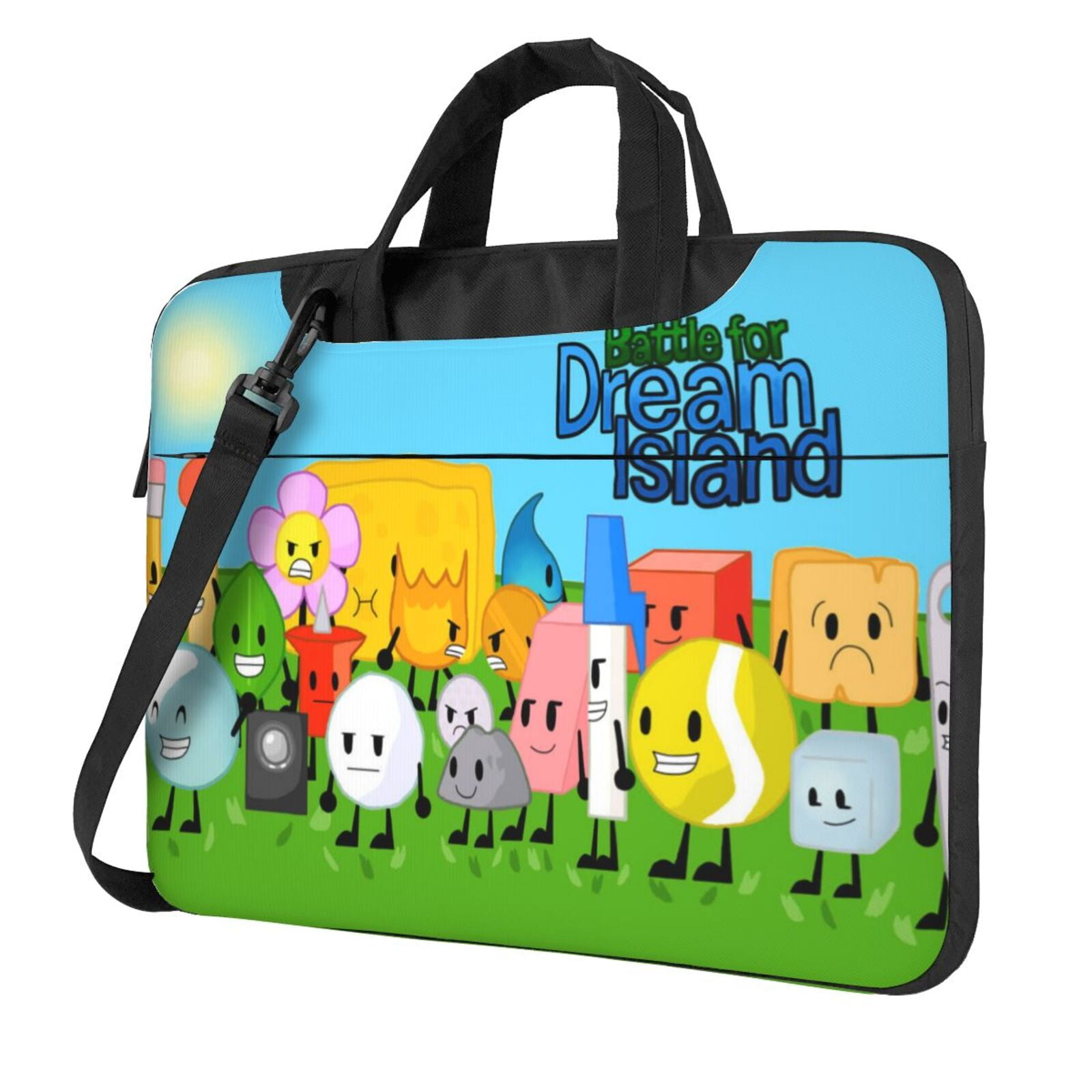 Game BFDI Battle For Dream Island Laptop Bag Waterproof 1315.6 Inch