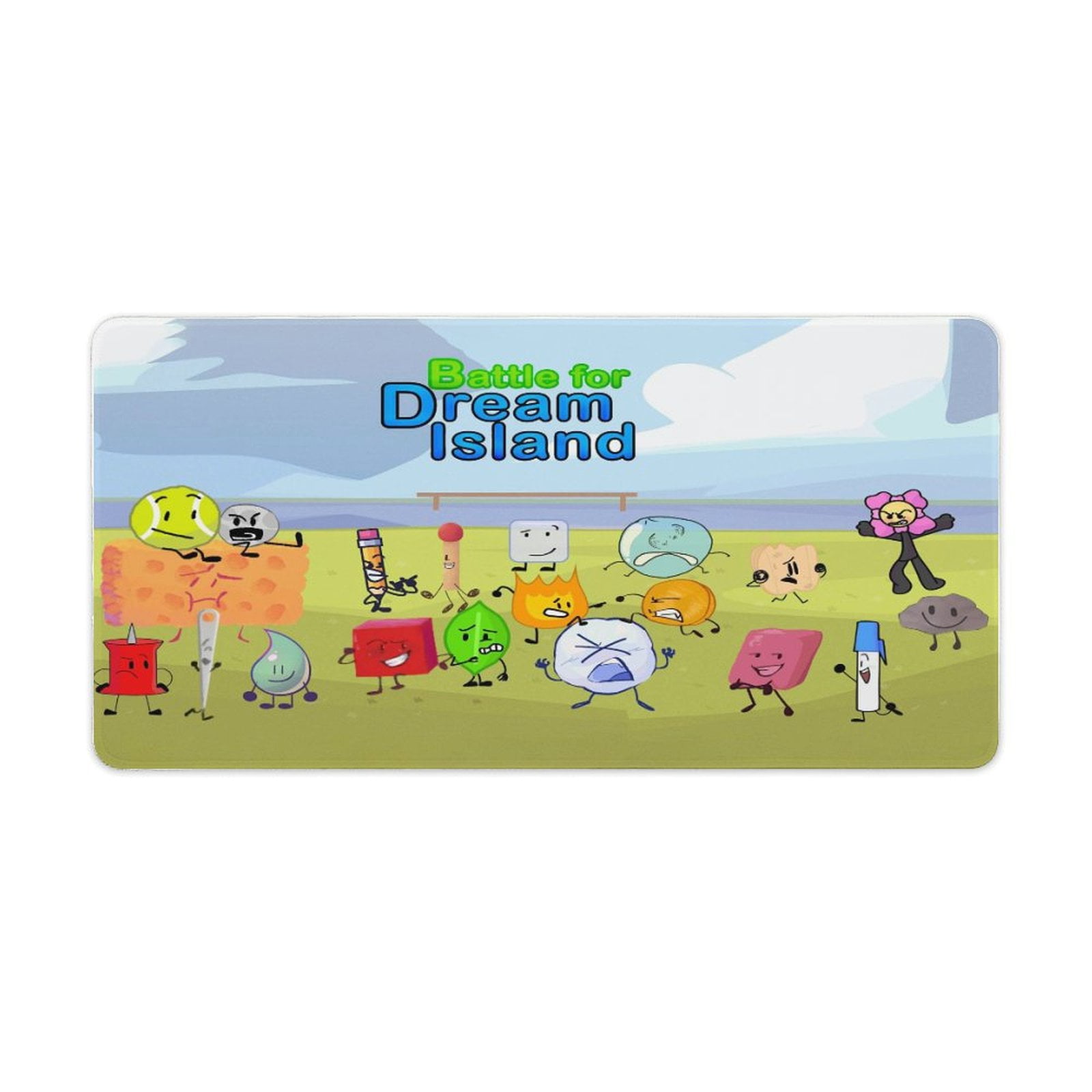 Game BFDI Battle For Dream Island Large Gaming Mouse Pad for Laptop ...