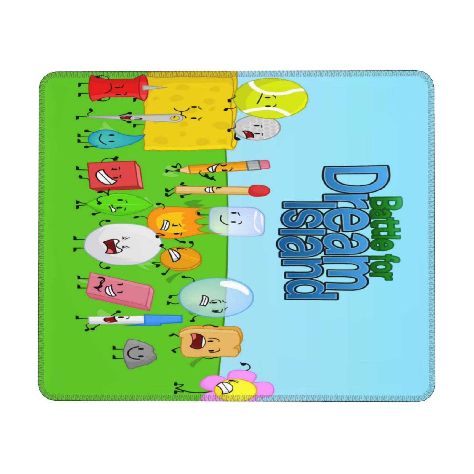 Game BFDI Battle For Dream Island Mouse Pad Non Slip Rubber Mouse Pad ...