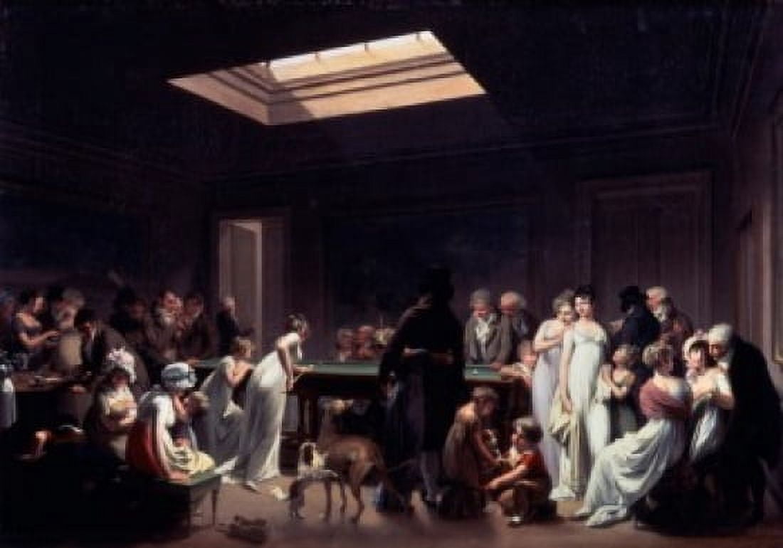 A Game Of Billiards 1807 Louis Leopold Boilly (1761-1845 French) Oil On Canvas State Hermitage Museum St Petersburg Russia Canvas Art - Louis Leopold Boilly (18 x 24)