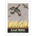 thumbnail image 1 of Game Birds - Canadian Pacific Railway - Vintage Railroad Travel Poster by Thomas (Tom) Hall c.1941 - Bamboo Fine Art 290gsm Paper (Unframed) 12x16in, 1 of 4