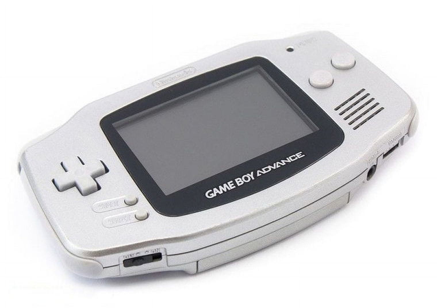 GBA SP - Platinum (Silver), GBA