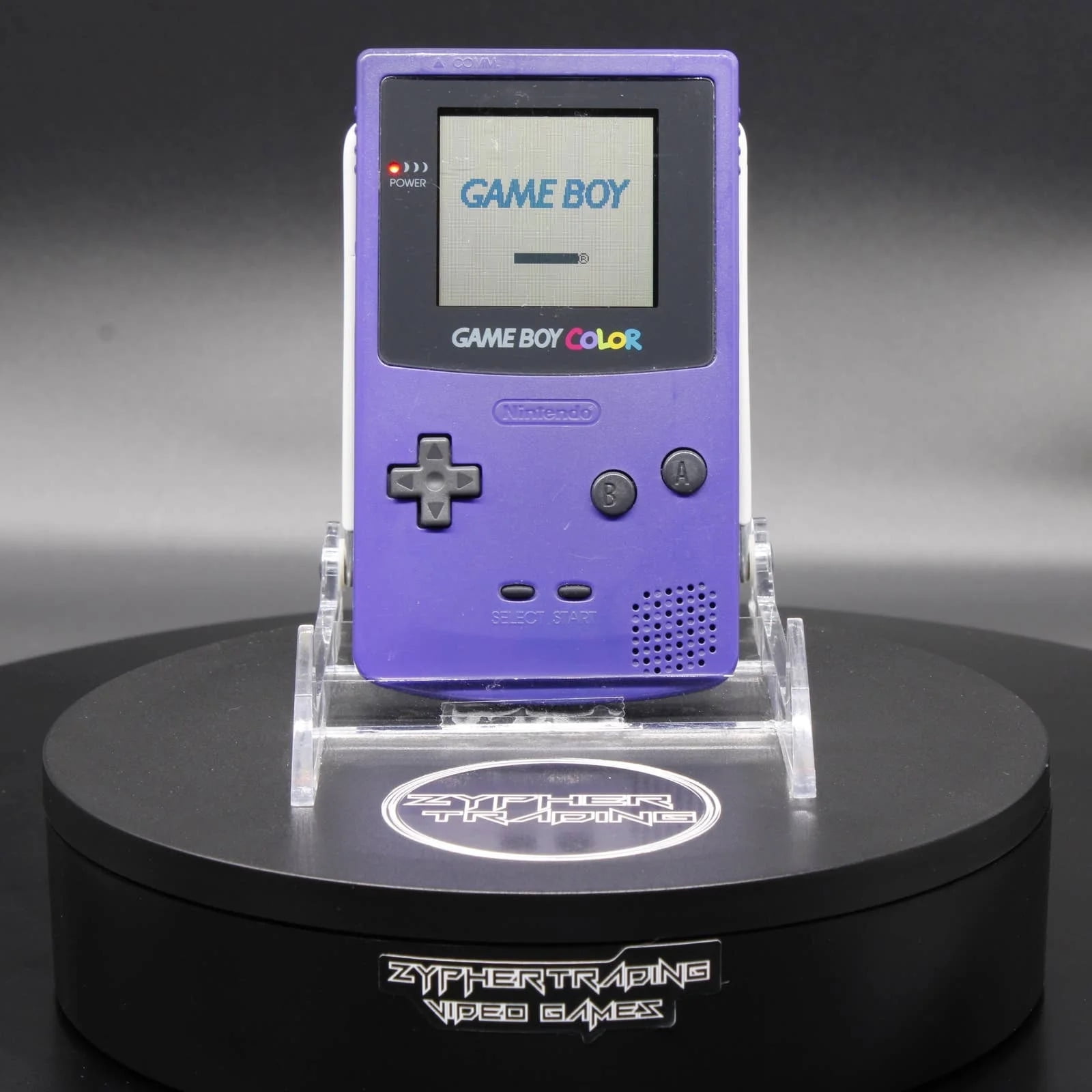 ゲームボーイカラー クリアパープル 本体 （ゲームボーイカラー
