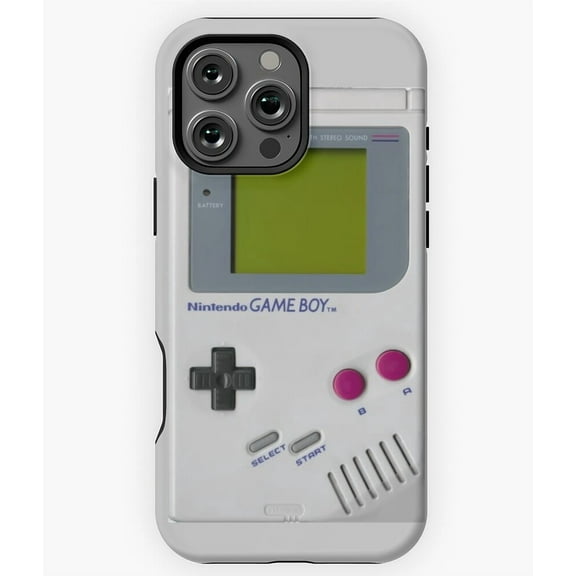 Game Boy Retro Handheld Console M2510 Phone Case for iPhone 17 16 15 14 13 12 11 Pro Max