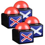 Red Button Joke Sound Toy - Tabletop Quiz Answer Prank Game