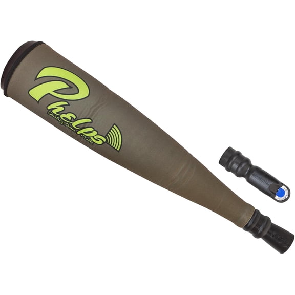Game Calls Metal Bugle Tube - Aluminum Elk Bugling System with Dual Mouthpieces for Loud Crisp Calls and All Skill Levels