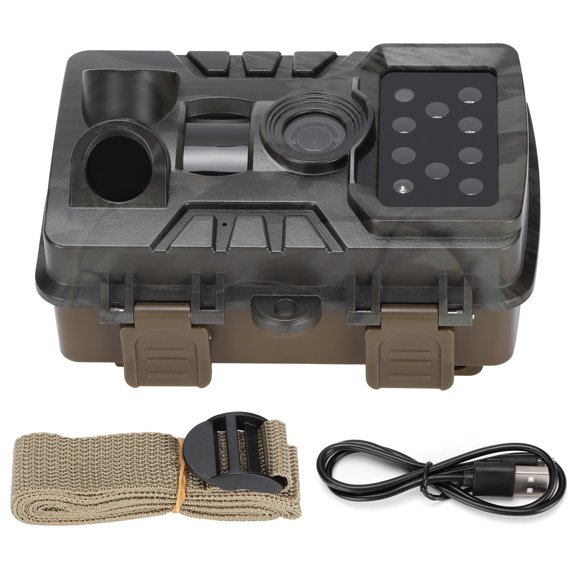 Game Camera Waterproof with Night Vision Infrared Hunting Camera for Wildlife Monitoring