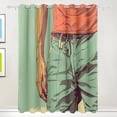 thumbnail image 1 of Game Capture Room Blackout Cutrains Original Design Summer Thermal Insulated Curtain for Home, Living Room, Bedroom, Offices, Kitchen 72 x 55 Inch x 2 Panels, 1 of 4