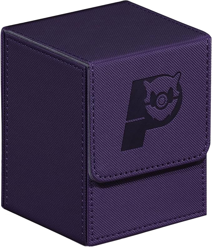 Game Card Deck Box For Commander Deck Box With 2 Dividers, Card Storage