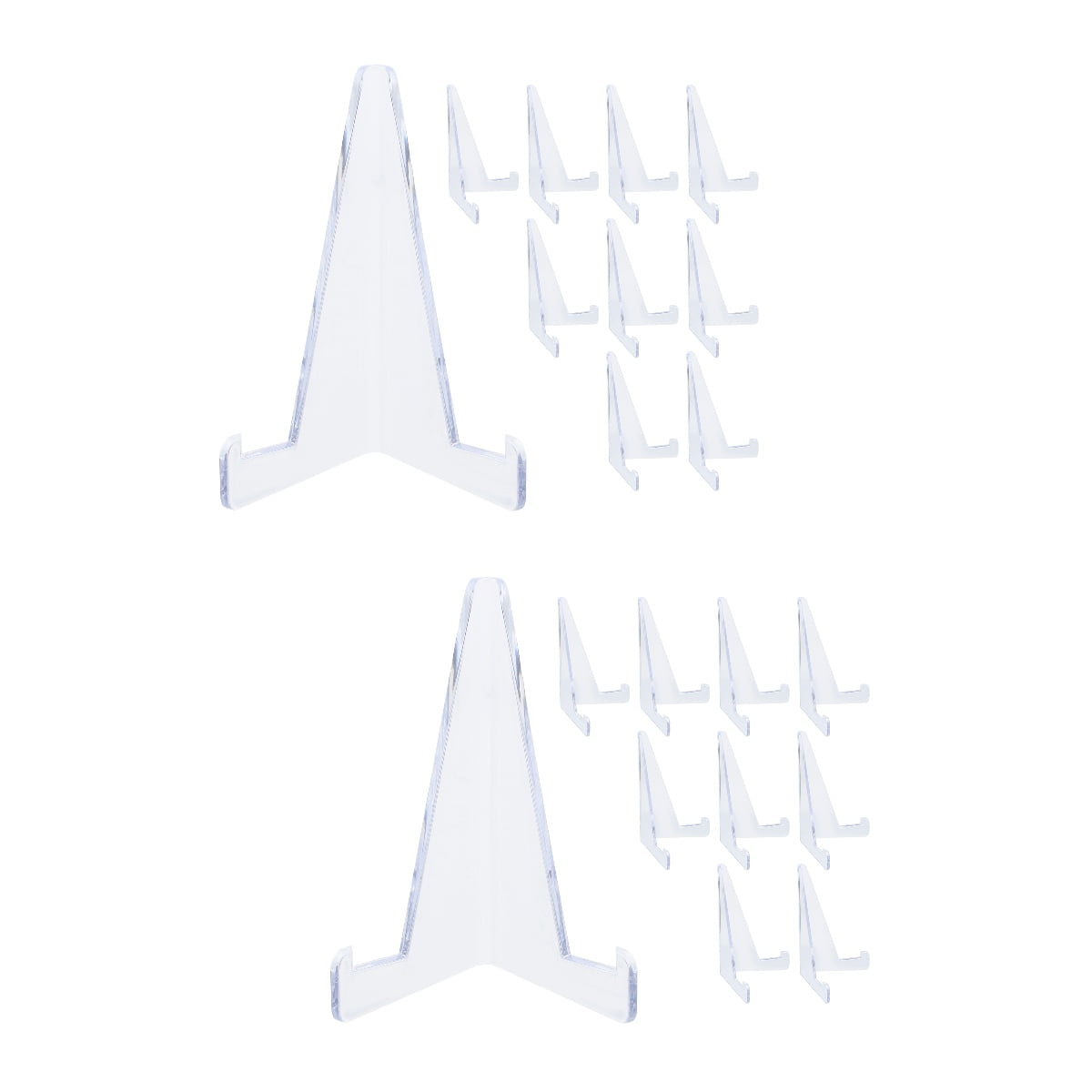 Game Card Holder Plastic Platter Stand Tabletop Display Easels Shelf