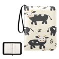 thumbnail image 1 of Game Card Storage Bag Collectible Trading Card Albums The 4-Pocket Card Binder With 50-Page Sleeve Can Hold 400 Game Cards Black Cow, 1 of 6