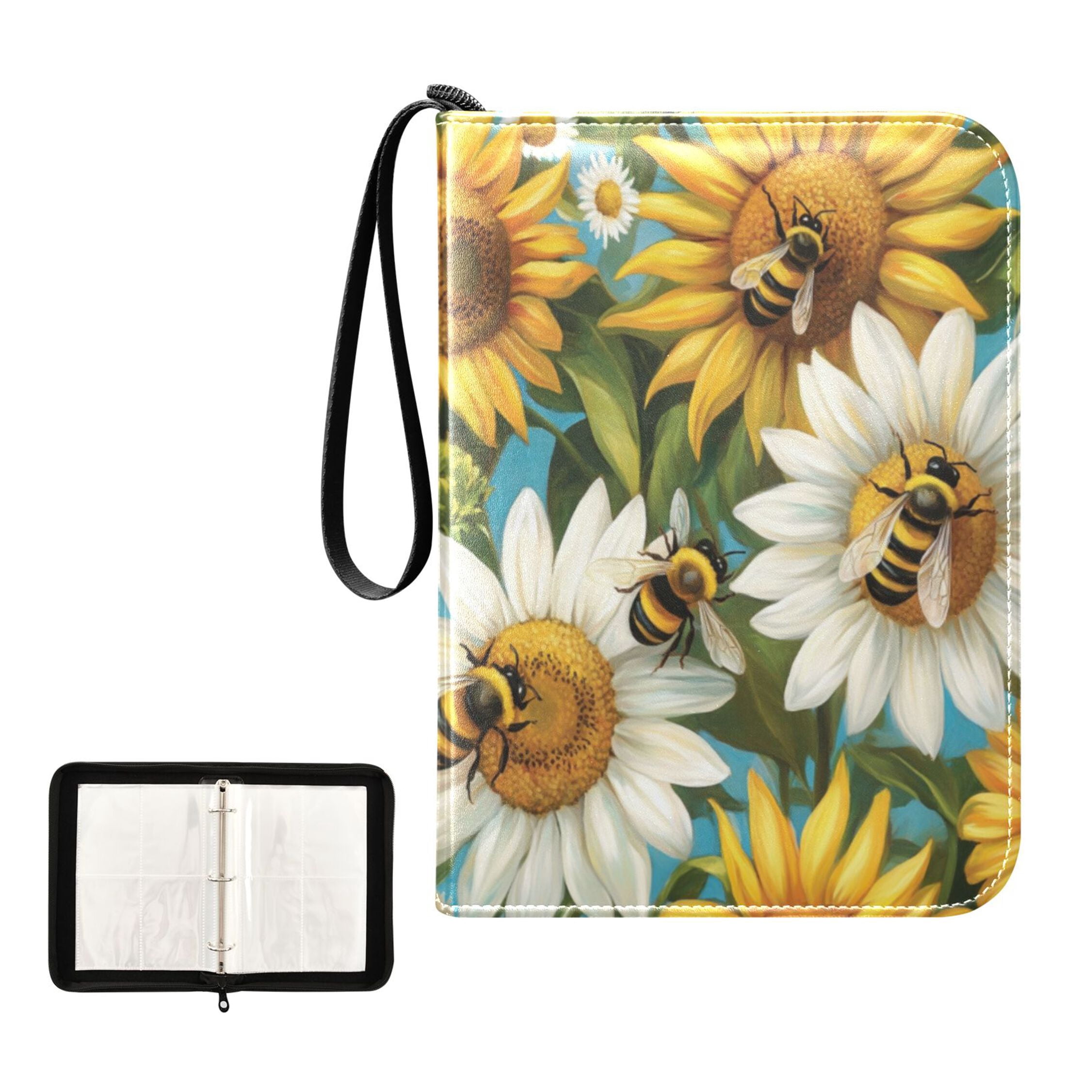 Game Card Storage Bag Collectible Trading Card Albums The 4-Pocket Card ...