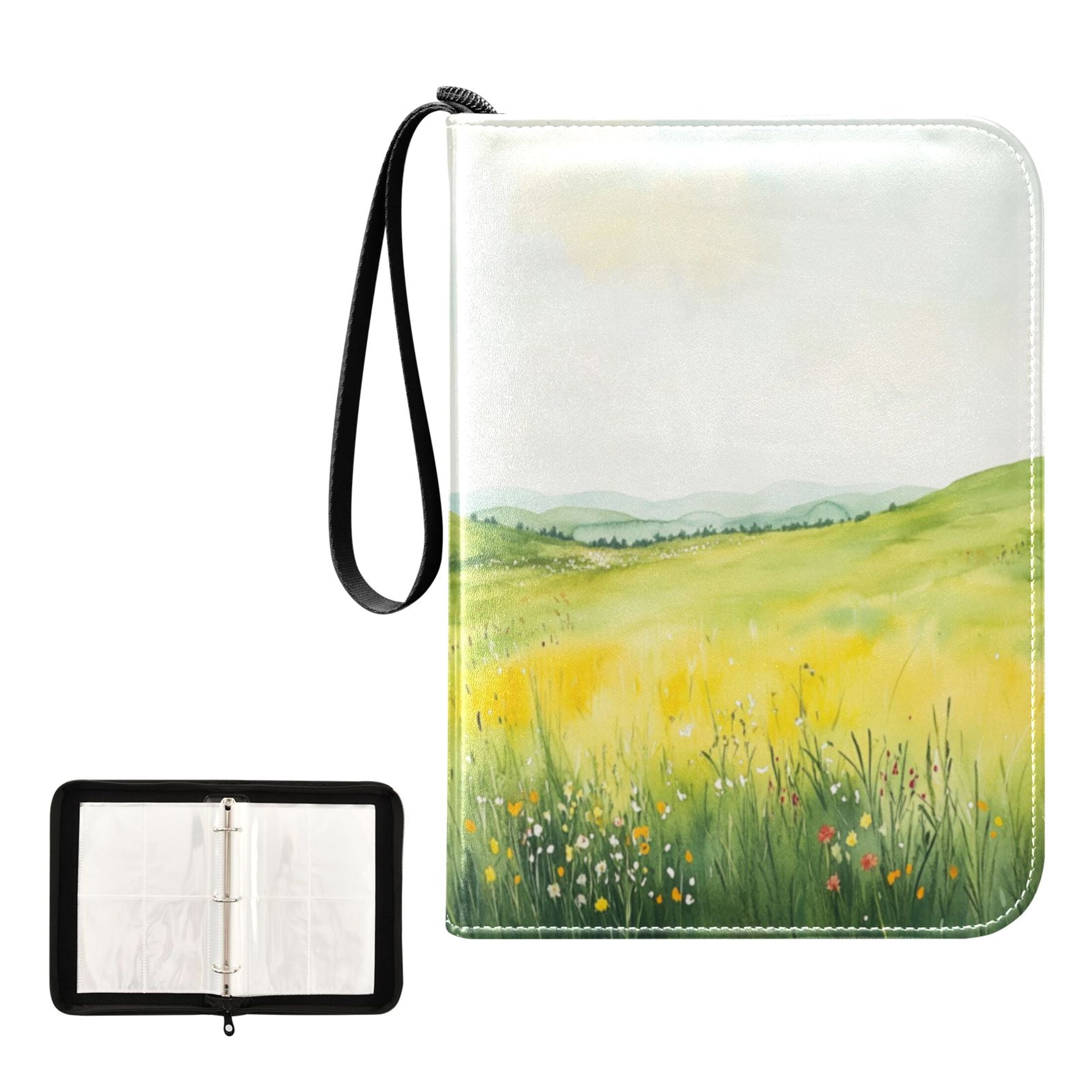 Game Card Storage Bag Collectible Trading Card Albums The 4-Pocket Card ...
