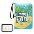 thumbnail image 1 of Game Card Storage Bag Collectible Trading Card Albums The 4-Pocket Card Binder With 50-Page Sleeve Can Hold 400 Game Cards Summer Fun, 1 of 6