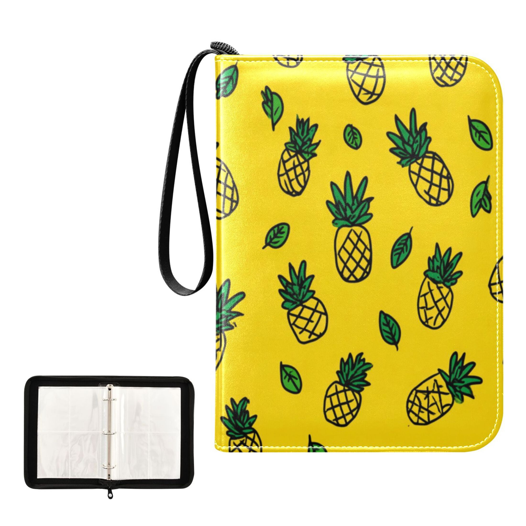 Game Card Storage Bag Collectible Trading Card Albums The 4-Pocket Card ...