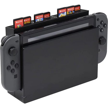 Game Cards Storage Case for Switch Dock Nintendo Switch Accessories Holding 28 Game Cards-Black