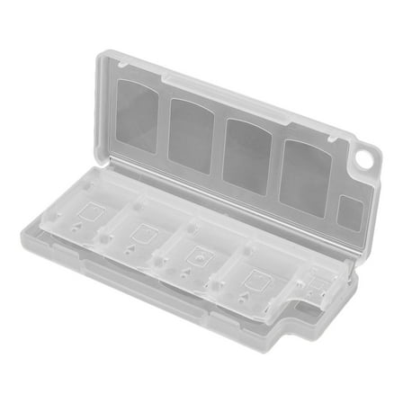 Game Cassette Box - 10 in 1 Game Card Storage Container Cassette Case for Nintendo Console Switch