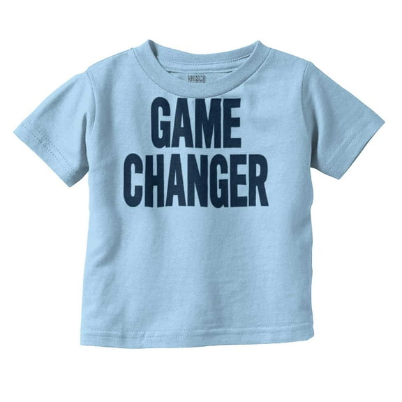 Game Changer First Time Parents Funny Toddler Boy Girl T Shirt Infant Toddler Brisco Brands 3T