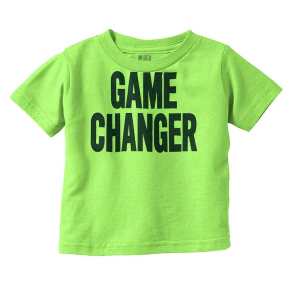 Game Changer First Time Parents Funny Toddler Boy Girl T Shirt Infant Toddler Brisco Brands 5T