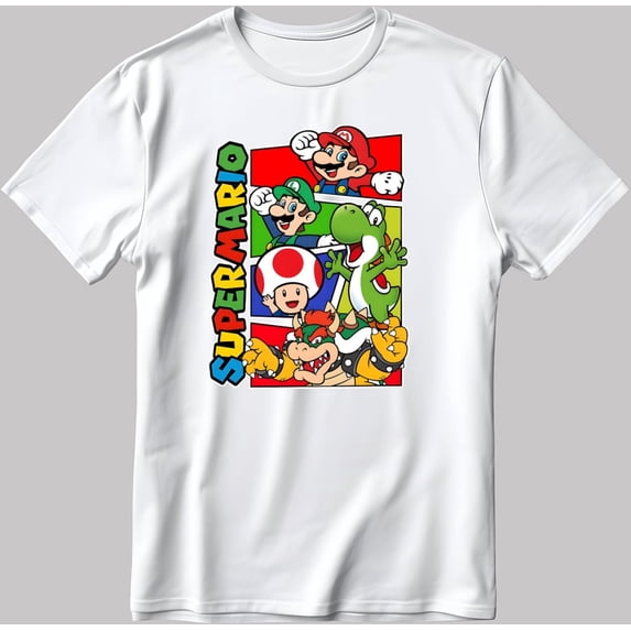 Game Character Graphic T Shirt Size S-5XL