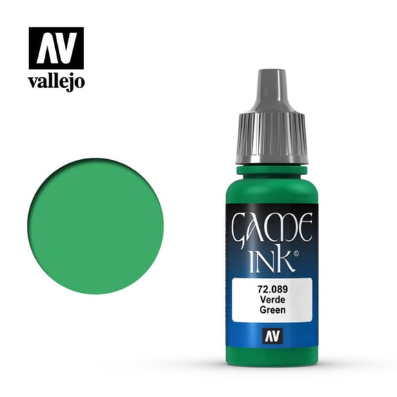 Game Color Green Ink Paint Pigmented Acrylic Matte Water Based Durable Acrylicos Vallejo
