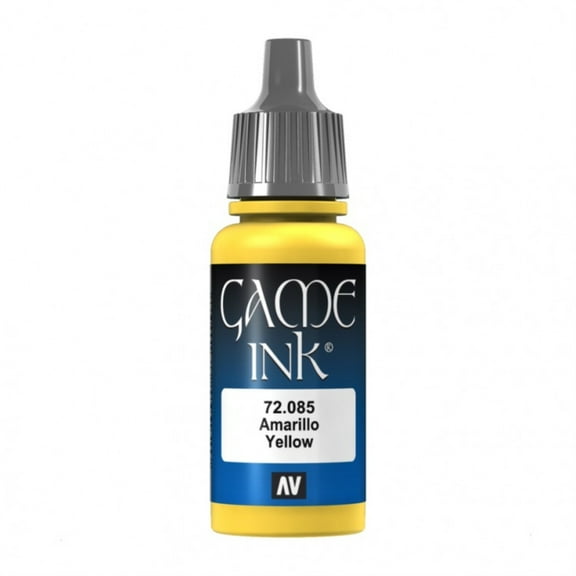 Game Color Yellow Ink Paint Highly Pigmented Acrylic Water Based Durable Matte Acrylicos Vallejo