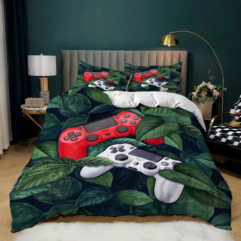 Game Comforter Sets Bed in A Bag for Boys Teen Kids Adults,Gaming