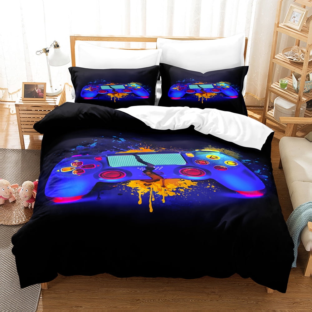 Game Comforter Sets Bed in A Bag for Boys Teen Kids,Gaming Bedding Sets