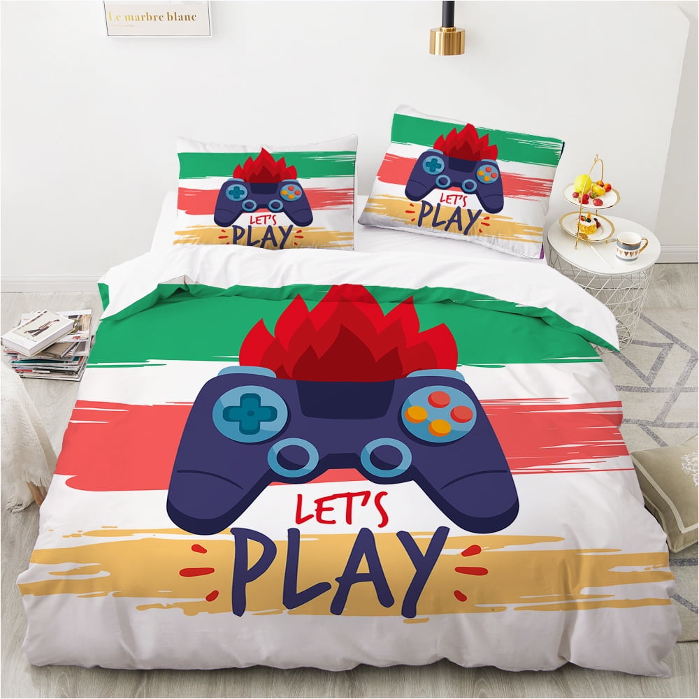Game Comforter Sets Bed in A Bag for Boys Teen Gaming