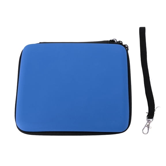Game Console Carrying Case, Built In Elastic Strap Secure Game Console Protective Hard Shell Zipper Closure  For 2DS