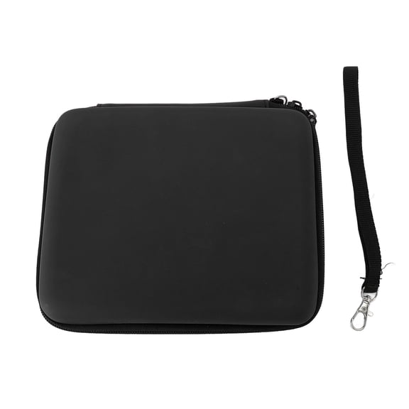 Game Console Carrying Case, Built In Elastic Strap Secure Game Console Protective Hard Shell Zipper Closure For 2DS